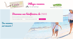 Desktop Screenshot of cnas.ceveo.com